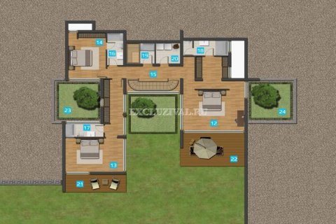 Villa 5+1 Bodrum, Muğla, Türkiye №178621 - 14