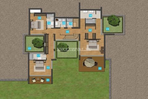 Villa 5+1 Bodrum, Muğla, Türkiye №178621 - 3