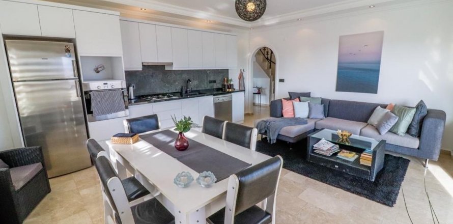 3+1 Lägenhet  i Alanya, Antalya, Turkiet Nr. 173924