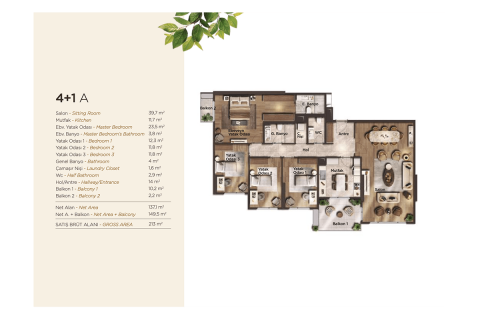 Leilighet i Beylikduezue, Istanbul, Tyrkia Nr. 165244 - 20