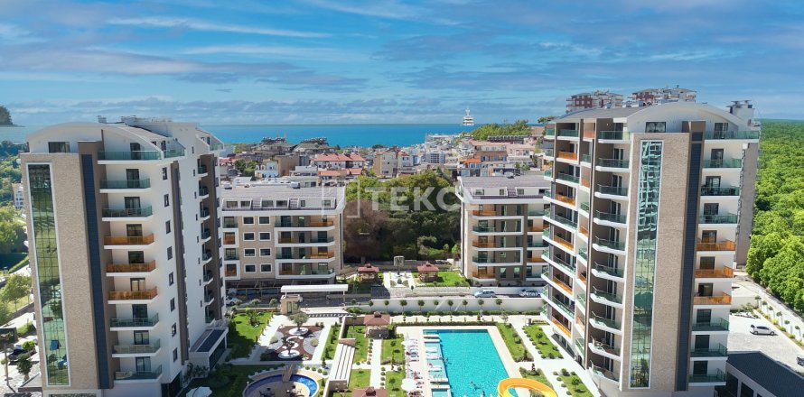 3+1 Takvåning  i Alanya, Antalya, Turkiet Nr. 165383