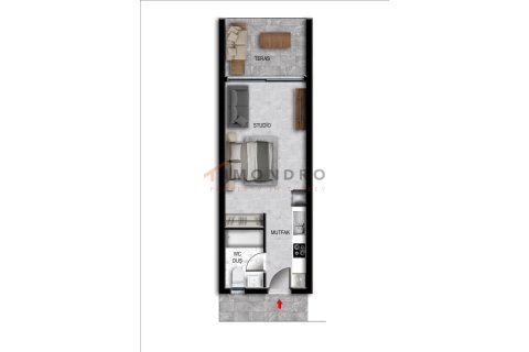Продажа квартиры в Эсентепе, Гирне, Северный Кипр студия, 45м2, №169630 – фото 18
