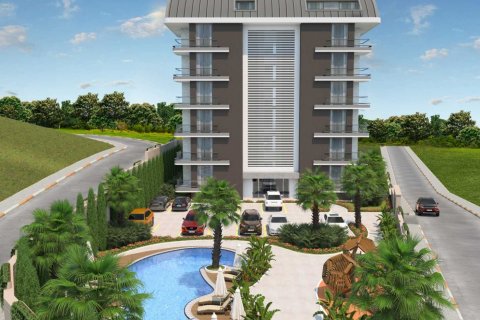 1+1 Leilighet  i Demirtas, Alanya, Antalya, Tyrkia Nr. 180061