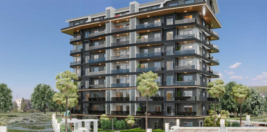 1+1 Leilighet i Avsallar, Antalya, Tyrkia Nr. 180039