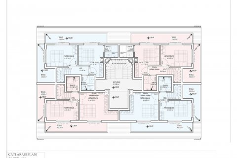 1+1 Lägenhet i Avsallar, Antalya, Turkiet Nr. 180038 - 29