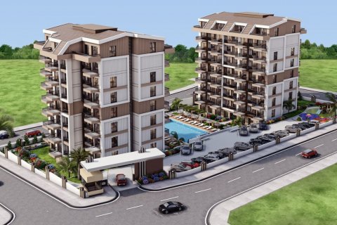 1+1 Lejlighed  i Gazipasa, Antalya, Tyrkiet Nr. 179985