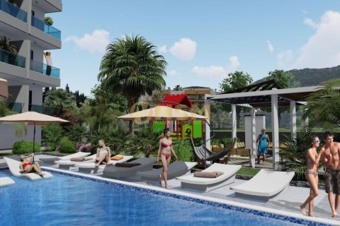 1+1 Lägenhet  i Alanya, Antalya, Turkiet Nr. 179740 - 12