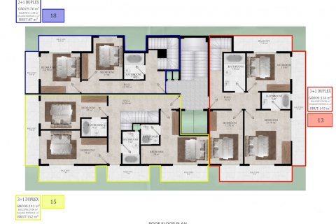 Apartment for sale  in Avsallar, Antalya, Turkey, 1 bedroom, 78m2, No. 179983 – photo 4
