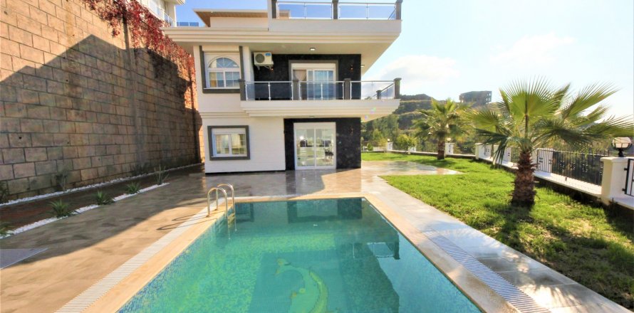 3+1 Villa  i Alanya, Antalya, Tyrkia Nr. 172014