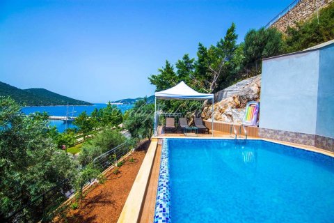 4+1 Villa  i Kas, Antalya, Tyrkia Nr. 178994 - 22