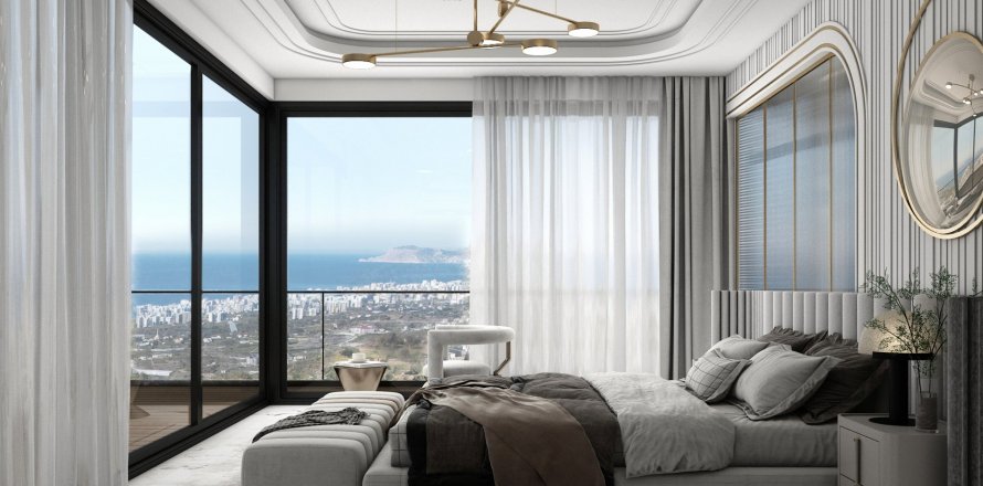 Daire Ozdence Hill Luxury Residence 3+1, Kargıcak, Alanya, Antalya, Türkiye №164910