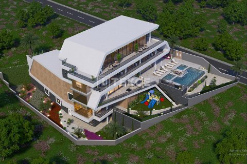 6+2 Villa i Alanya, Antalya, Turkiet Nr. 178014 - 14