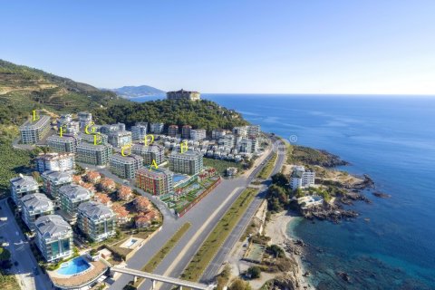 1+1 Lejlighed i Alanya, Antalya, Tyrkiet Nr. 194009 - 2