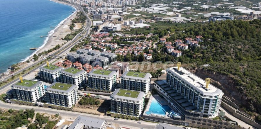 1+1 Lejlighed i Alanya, Antalya, Tyrkiet Nr. 194009