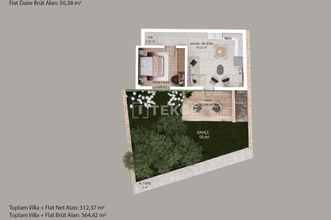 5+1 Villa i Bodrum, Mugla, Tyrkia Nr. 178322 - 20