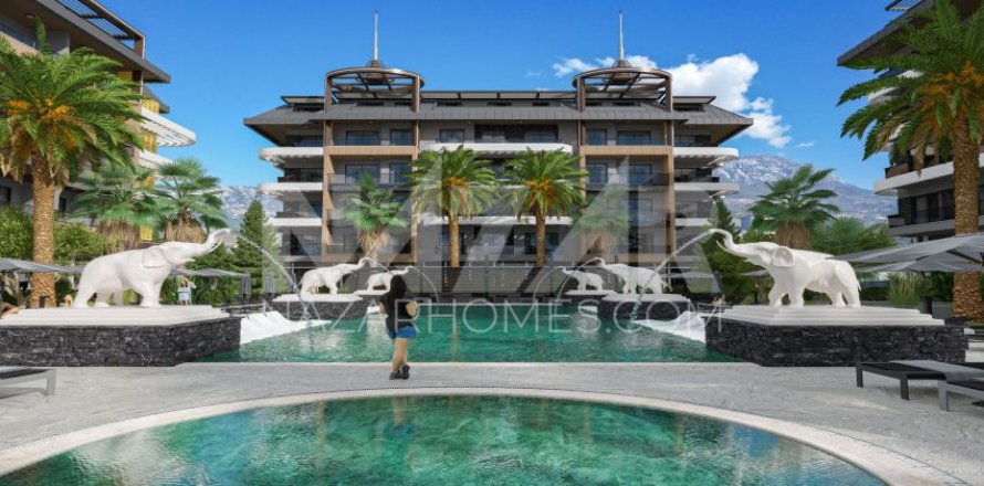 1+1 Apartment  in Alanya, Antalya, Turkey No. 189789