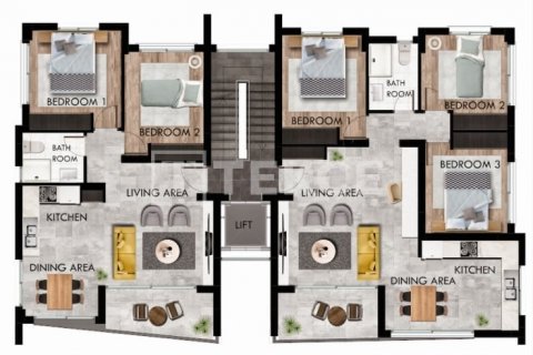 2+1 Leilighet i Iskele, Nr. 162208 - 20