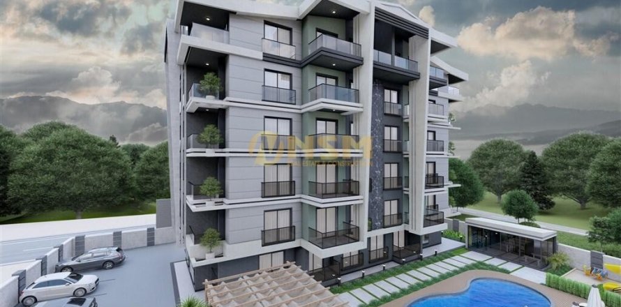 1+1 Lägenhet  i Alanya, Antalya, Turkiet Nr. 179820
