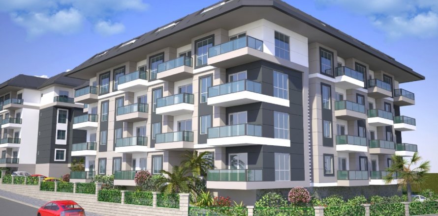 1+1 Leilighet i Olive Resort, Alanya, Antalya, Tyrkia Nr. 164828