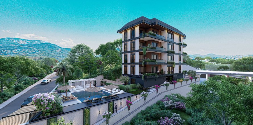 1+1 Wohnung in Alanya, Antalya, Türkei Nr. 176760