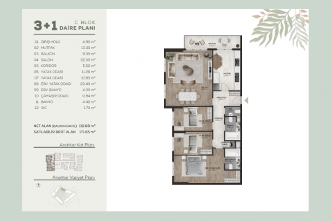 Lejlighed  i Basaksehir, Istanbul, Tyrkiet Nr. 176765 - 27