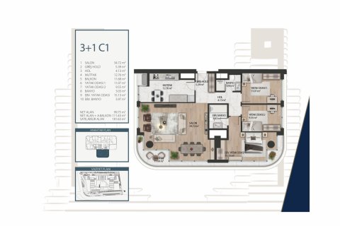 Apartment for sale in Bagcilar, Istanbul, Turkey, 66m2, No. 176762 – photo 17
