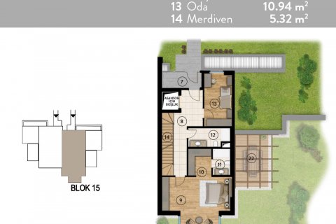 Продажа виллы в Бейкозе, Стамбуле, Турция 4 комн., 180м2, №182175 – фото 17