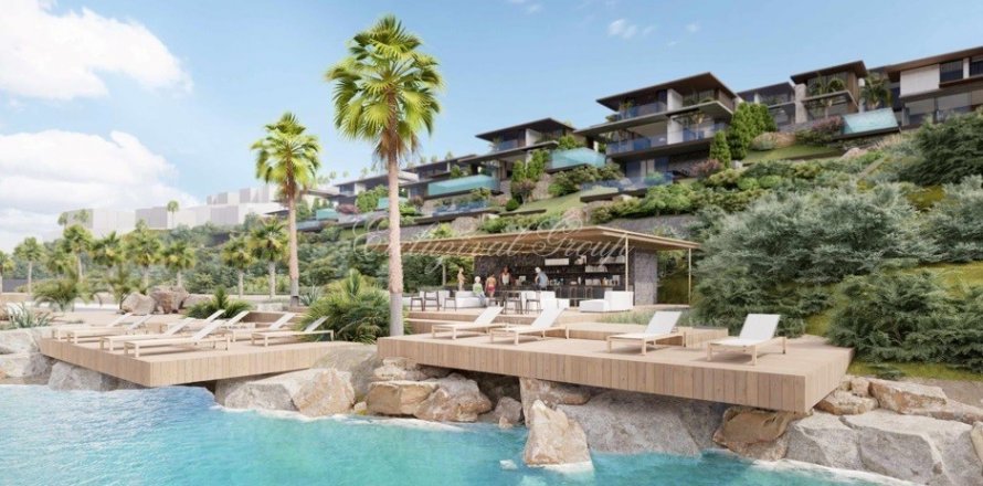 5+3 Villa  i Bodrum, Mugla, Tyrkiet Nr. 179044