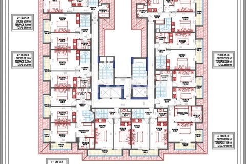 2+1 Wohnung in Alanya, Antalya, Türkei Nr. 180885 - 9