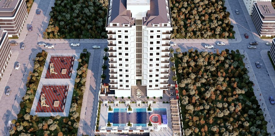 پنت هاس در Alanya ، ترکیه 2 خوابه ، 114 متر مربع. شماره 180886