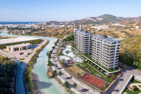 1+1 Lägenhet  i Alanya, Antalya, Turkiet Nr. 185761