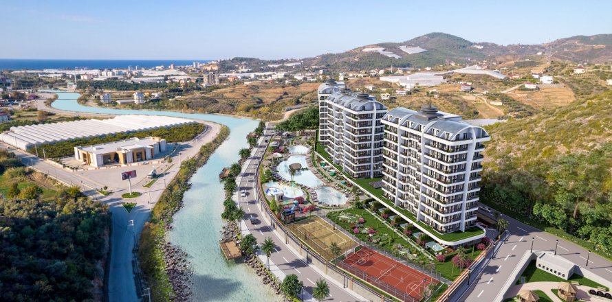 Daire 1+1 Alanya, Antalya, Türkiye №185761