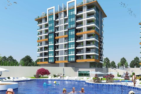 1+1 Leilighet  i Alanya, Antalya, Tyrkia Nr. 185740