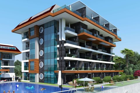 1+1 Lägenhet i Alanya, Antalya, Turkiet Nr. 185739 - 4