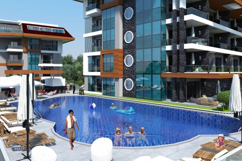 1+1 Lägenhet i Alanya, Antalya, Turkiet Nr. 185739 - 5