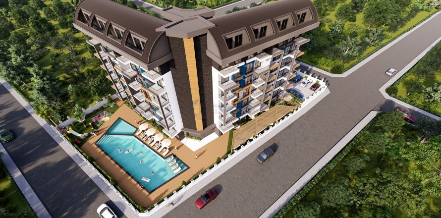 Квартира  1+1 в Аланье, Анталья, Турция №211551