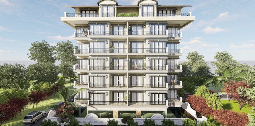 1+1 Leilighet i Alanya, Antalya, Tyrkia Nr. 211552