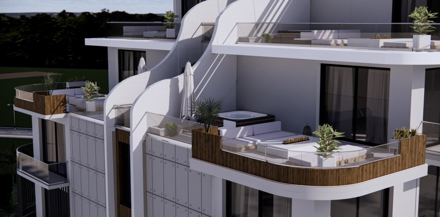Daire Los Angeles 2+1, Gaziveren, Güzelyurt, №160283