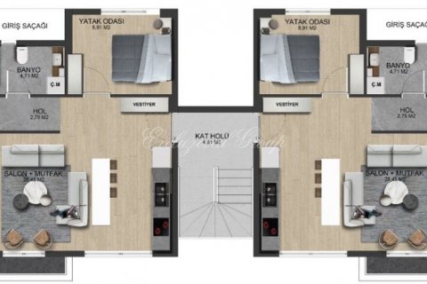 Villa for sale  in Bodrum, Mugla, Turkey, 2 bedrooms, 93m2, No. 179046 – photo 12