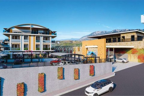 1+1 Villa  i Alanya, Antalya, Turkiet Nr. 183824 - 6