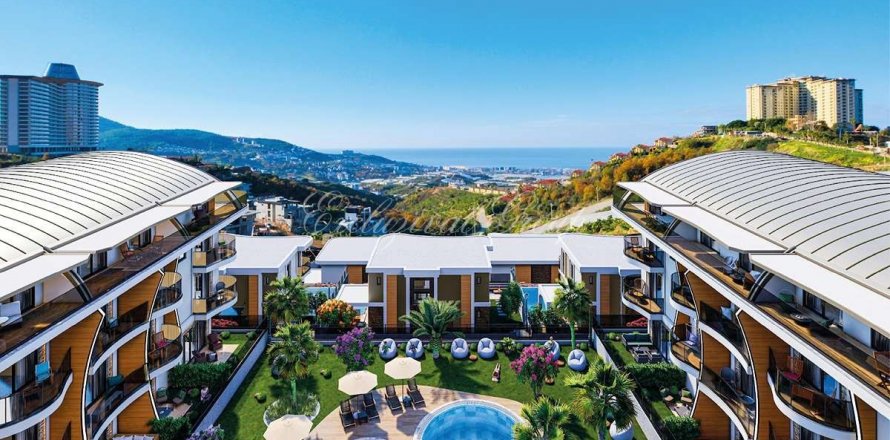 1+1 Villa  i Alanya, Antalya, Turkiet Nr. 183824