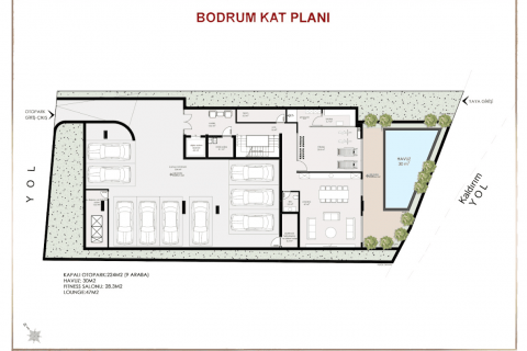 2+1 Lägenhet i Oba, Antalya, Turkiet Nr. 183825 - 17