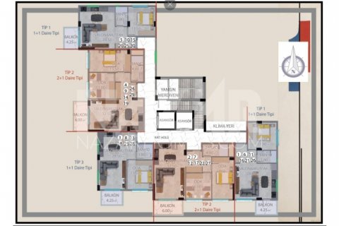 Apartment for sale in Alanya, Antalya, Turkey, 2 bedrooms, 68m2, No. 189799 – photo 14