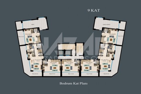Продажа квартиры  в Аланье, Анталье, Турция 1+1, 46м2, №189800 – фото 21