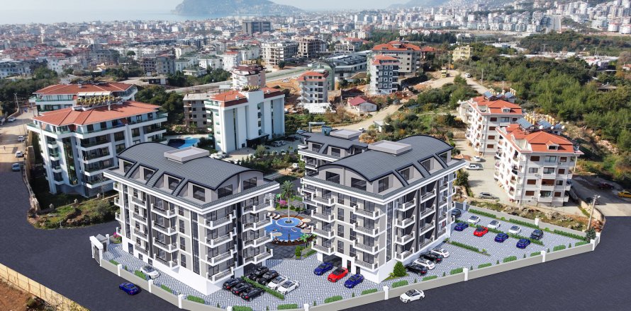 1+1 Apartment  in Alanya, Antalya, Turkey No. 174185