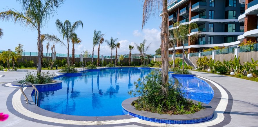 2+1 Lejlighed i Alanya, Antalya, Tyrkiet Nr. 174998