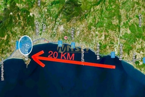 آپارتمان در Alanya ، ترکیه 1 خوابه ، 52 متر مربع. شماره 179687 - 15