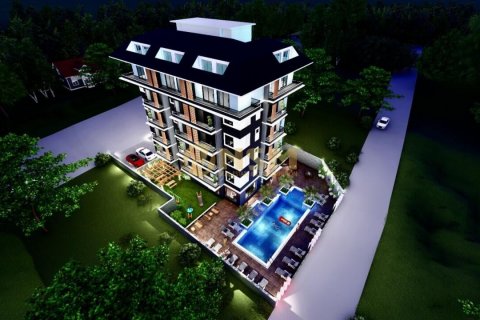 1+1 Lejlighed  i Alanya, Antalya, Tyrkiet Nr. 179686