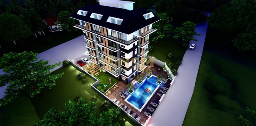 1+1 Wohnung  in Alanya, Antalya, Türkei Nr. 179686