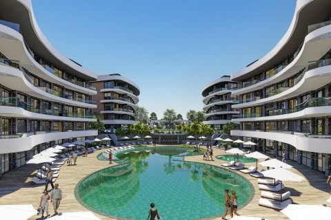 1+1 Lägenhet i Oba, Antalya, Turkiet Nr. 62928 - 6